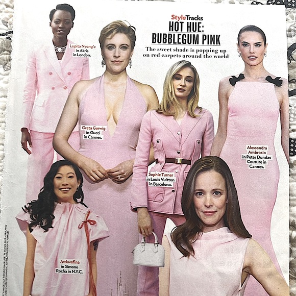 Pilcro for Urban Outfitters Pink Cashmere Sweater VNeckOpen Back Long Sleeve EUC - Picture 6 of 10